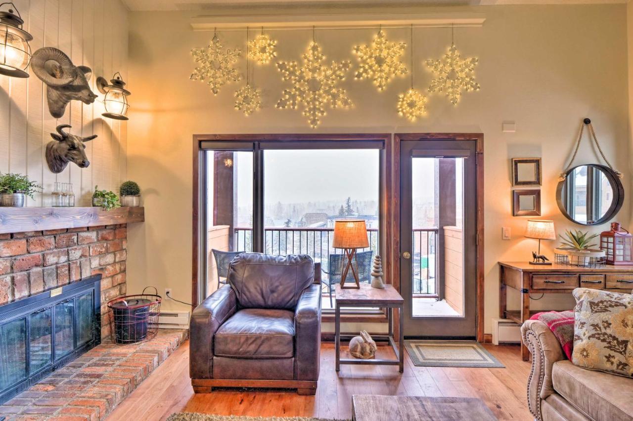 Cozy Breckenridge Condo At Base Of Peak 9! Eksteriør billede